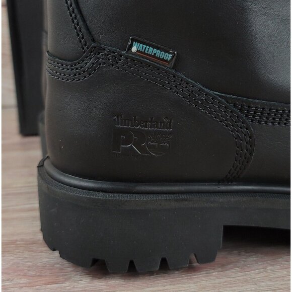 NEW Timberland Pro 6" Direct Attach Waterproof Boots Size 13 Oil Resistant - Picture 3 of 10